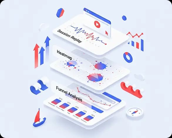 Integrating session replay with heatmaps and funnels for complete user behavior analytics