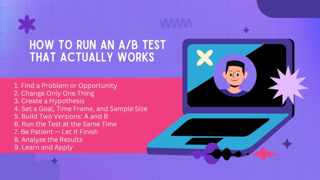How to Run an A/B Test That Actually Works
