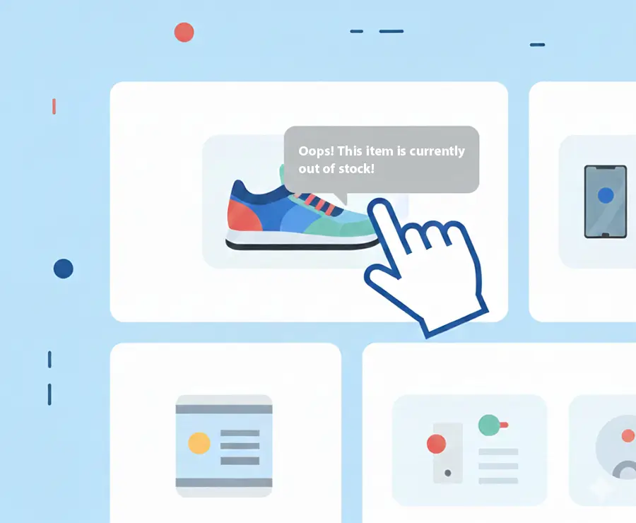 Rage click caused by mismatch between user expectation and actual UI behavior